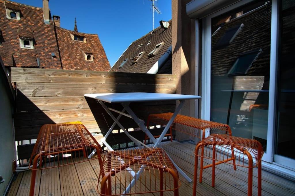 L'Or - Typical Alsacian Apartment In Strasburgo Esterno foto